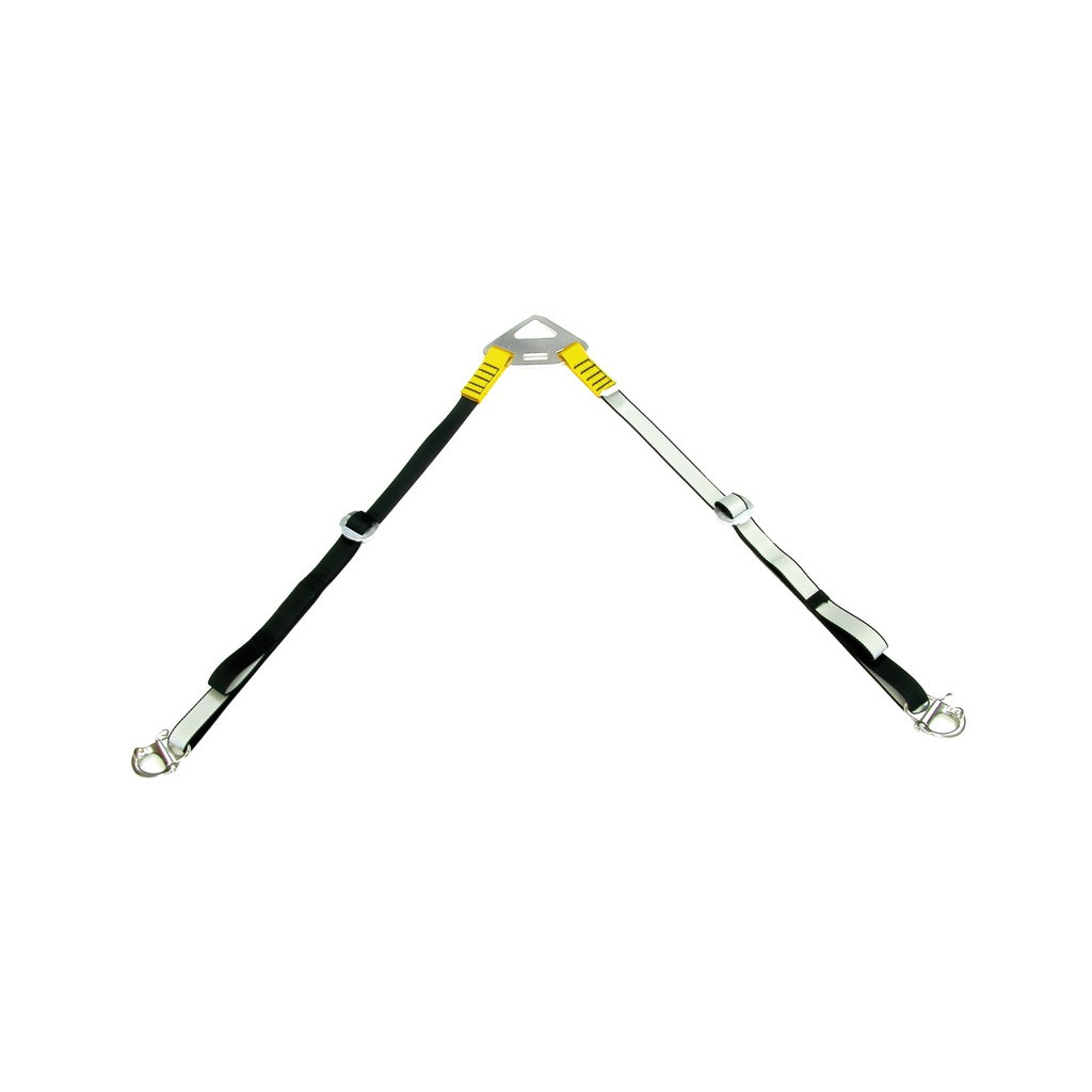 Osculati Tendergurt zweiarmig mit Karabiner