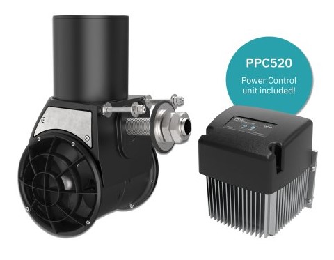 Side-Power Sleipner Heckschraubensystem PROportional Typ SXP50, 2,6 kW, 62 kgf