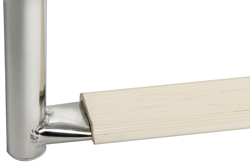 Osculati Edelstahl Badeleiter 3-Stufen, 63 cm Osculati Edelstahl Badeleiter 3-Stufen, 63 cm