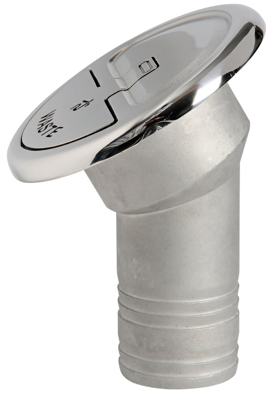 Osculati Einfüllstutzen Wasser 38 mmØ, 30°