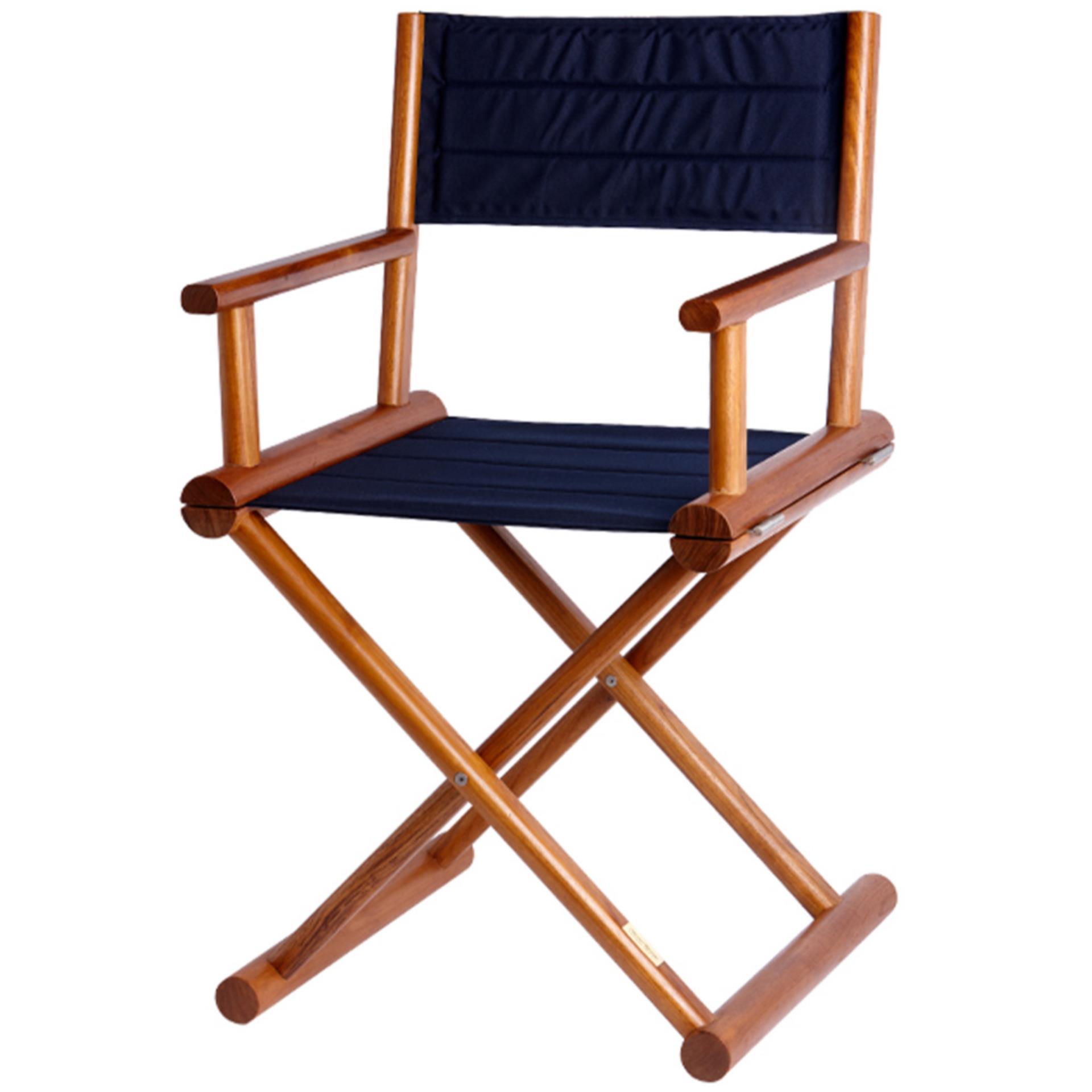 Marine Buisness Marine Bussines Teak Stuhl faltbar blau