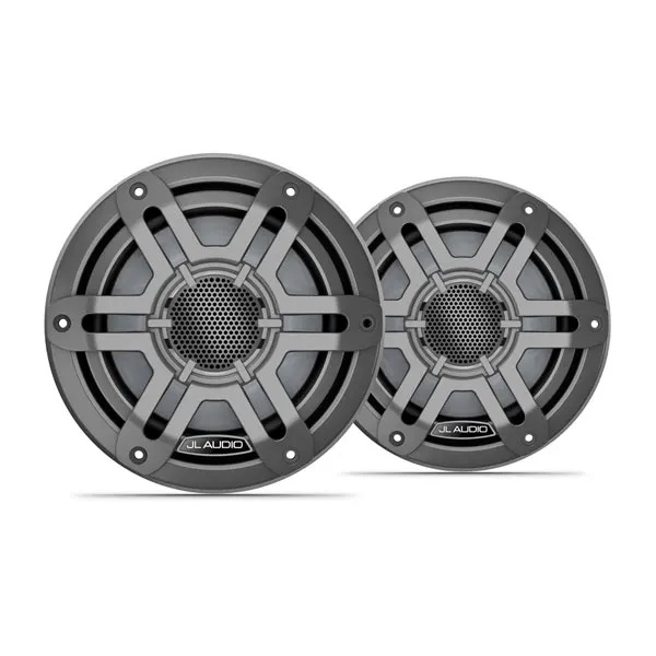 JL Audio M200 Marinelautsprecher, 6,5-Zoll grauer Sportgrill 
