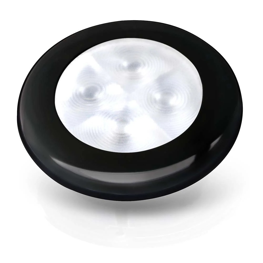 Hella Marine Leuchte, rund, weisses LED,  schwarz