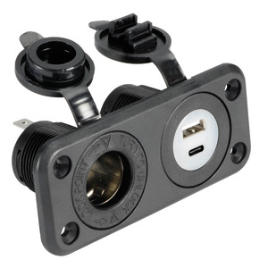 Osculati USB Doppelsteckdose + 12 V Steckdose