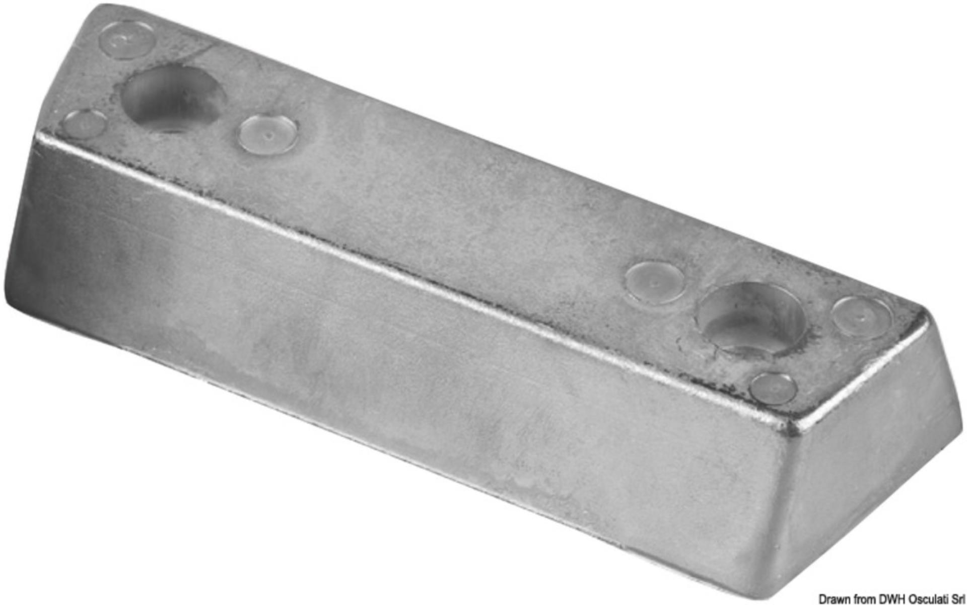 Osculati Zink Fußanode für Volvo Penta Duo Prop