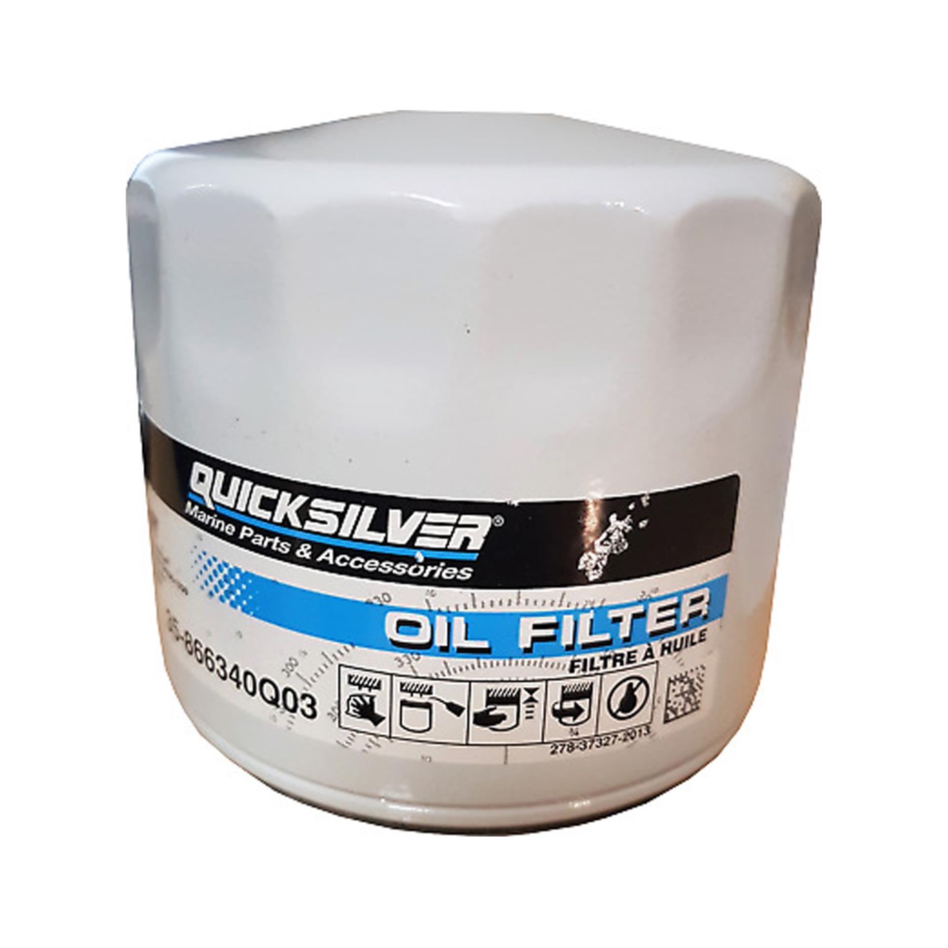 Quicksilver Mercruiser Ölfilter für MCM 4 Zyl. & V8 Modelle Quicksilver Mercruiser Ölfilter für MCM 4 Zyl. & V8 Modelle