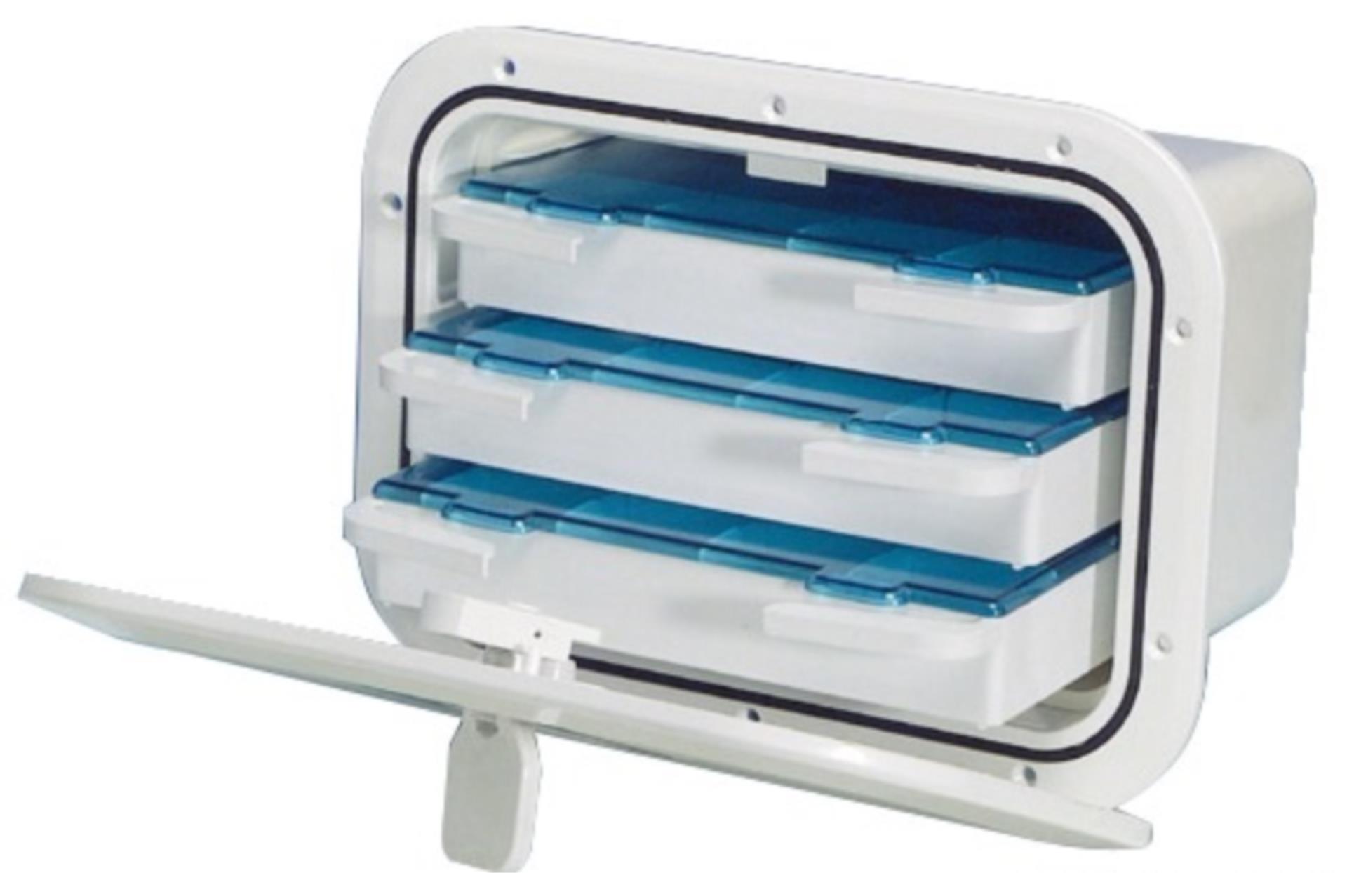 Osculati Ablagekasten mit wasserdichter Klappe