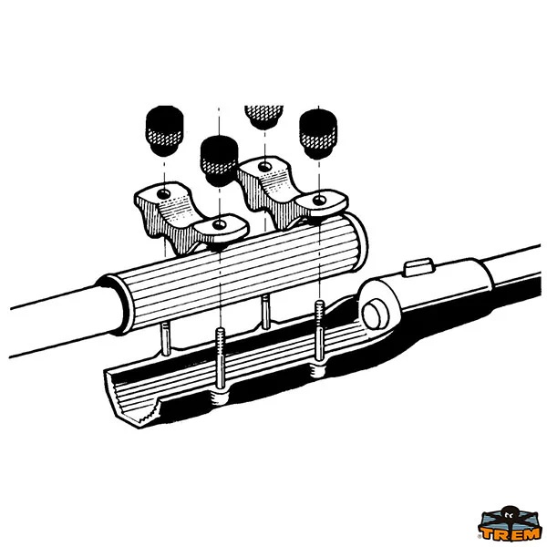 Talamex Pinnenverlängerung, fest 70 cm