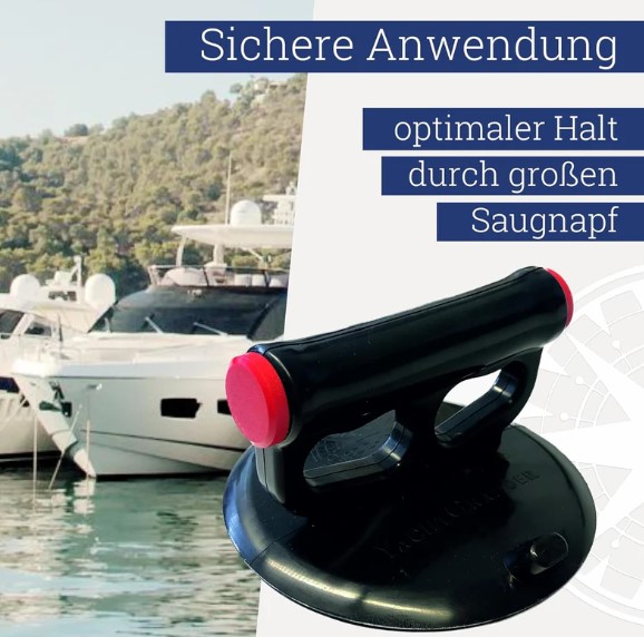Fenderdesign Yachtgrabber, Sauggriff