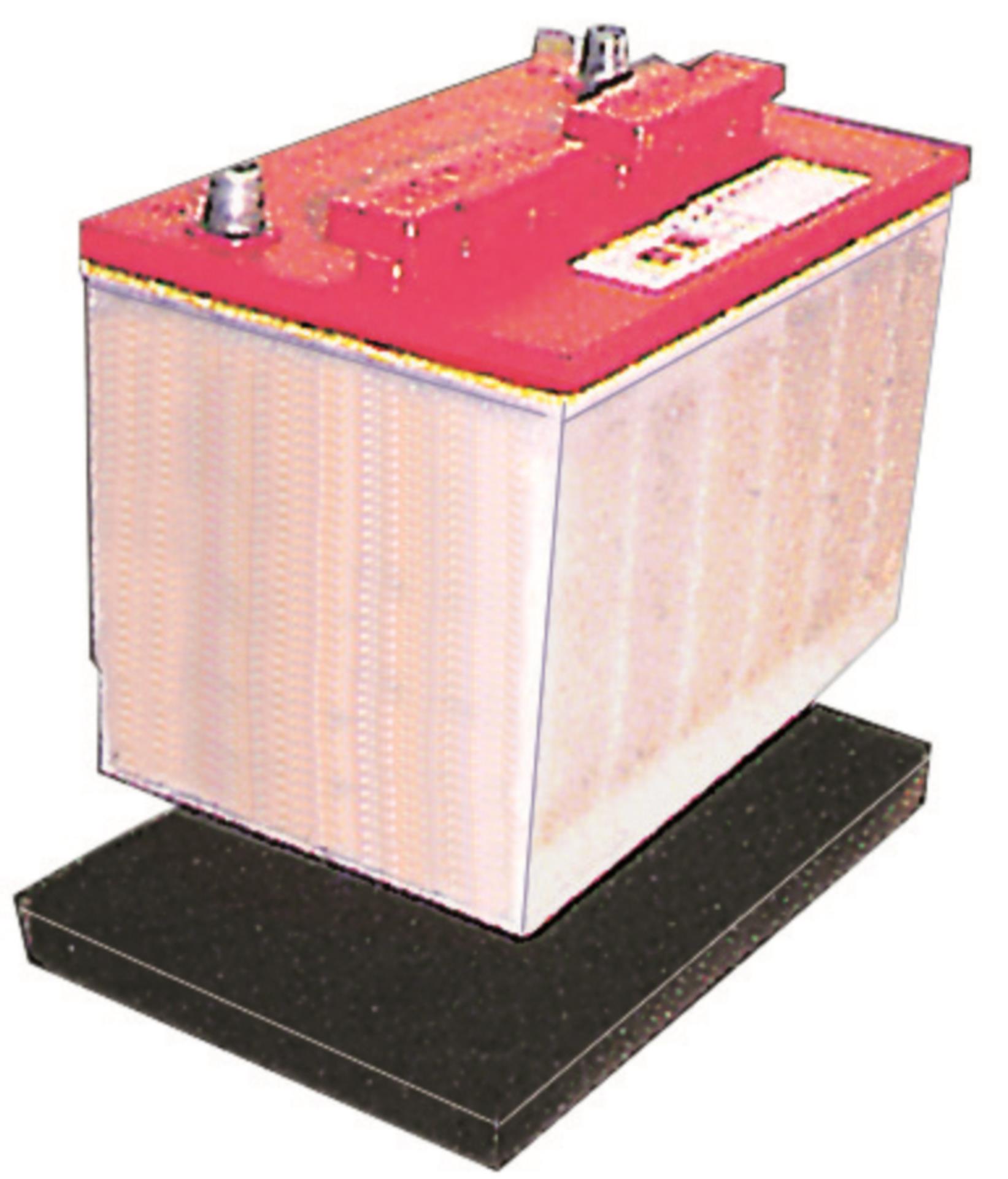 Osculati Batteriewanne bis 125 Ah, 355 x 177 mm