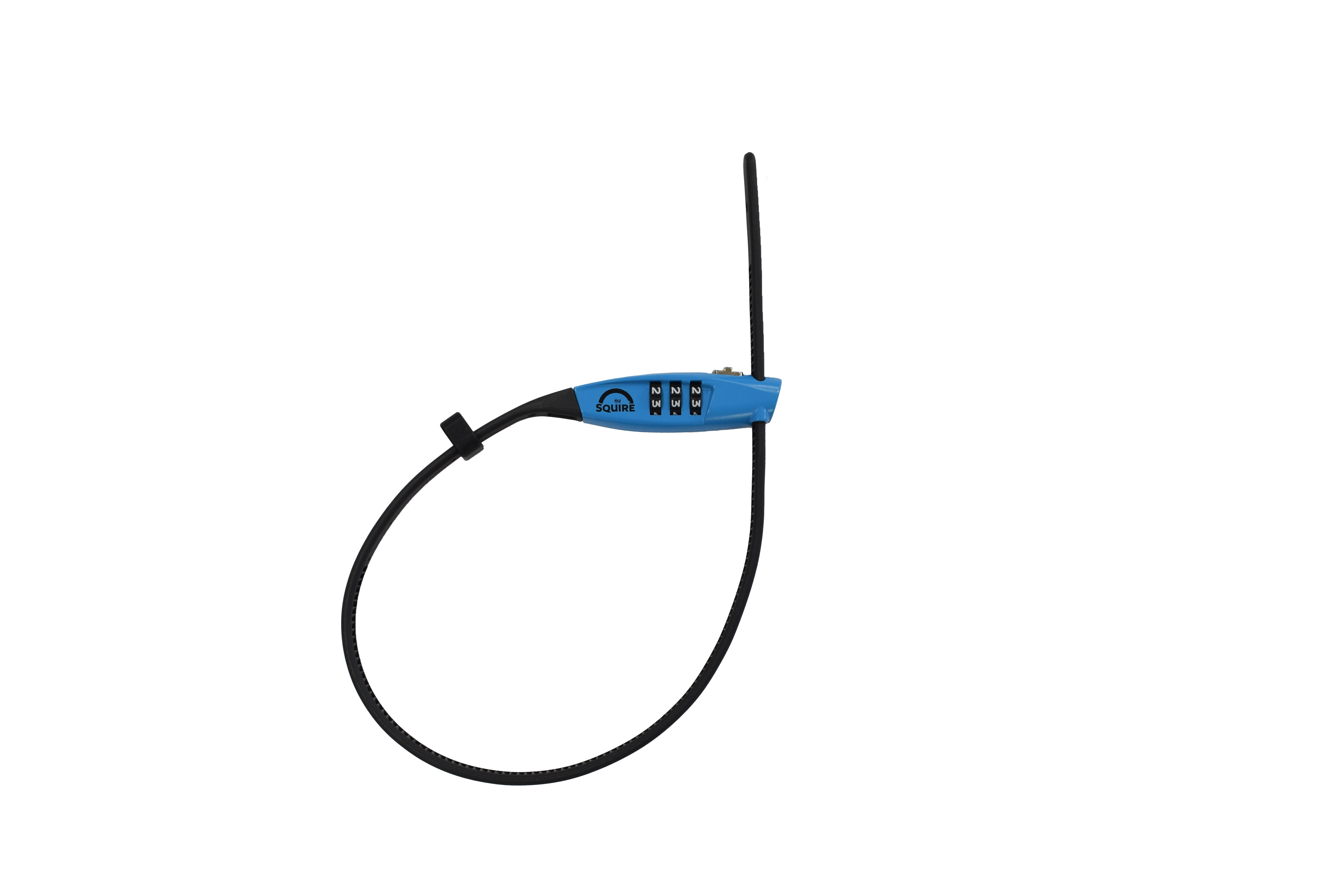 Squire Straplok Combi 10 blau, Multifunkions Zahlenschloss