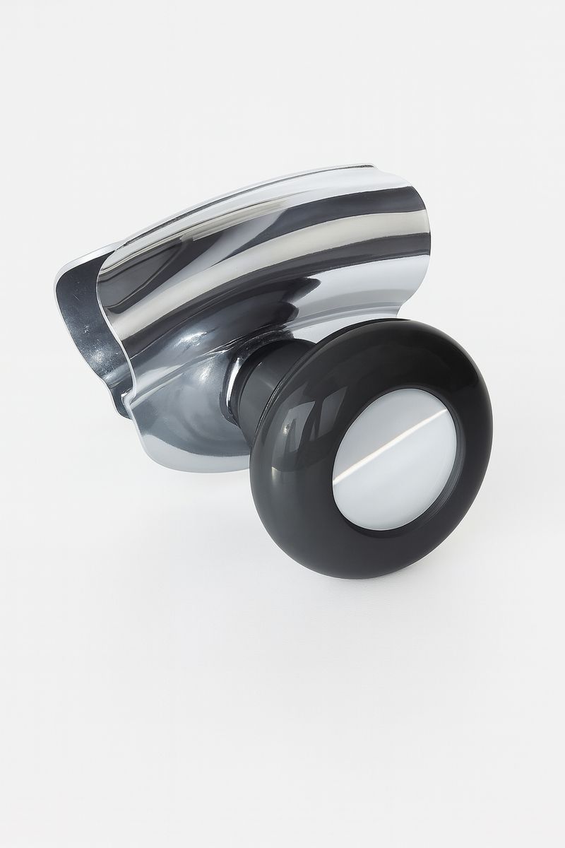 Osculati Lenkradgriff, schwarz