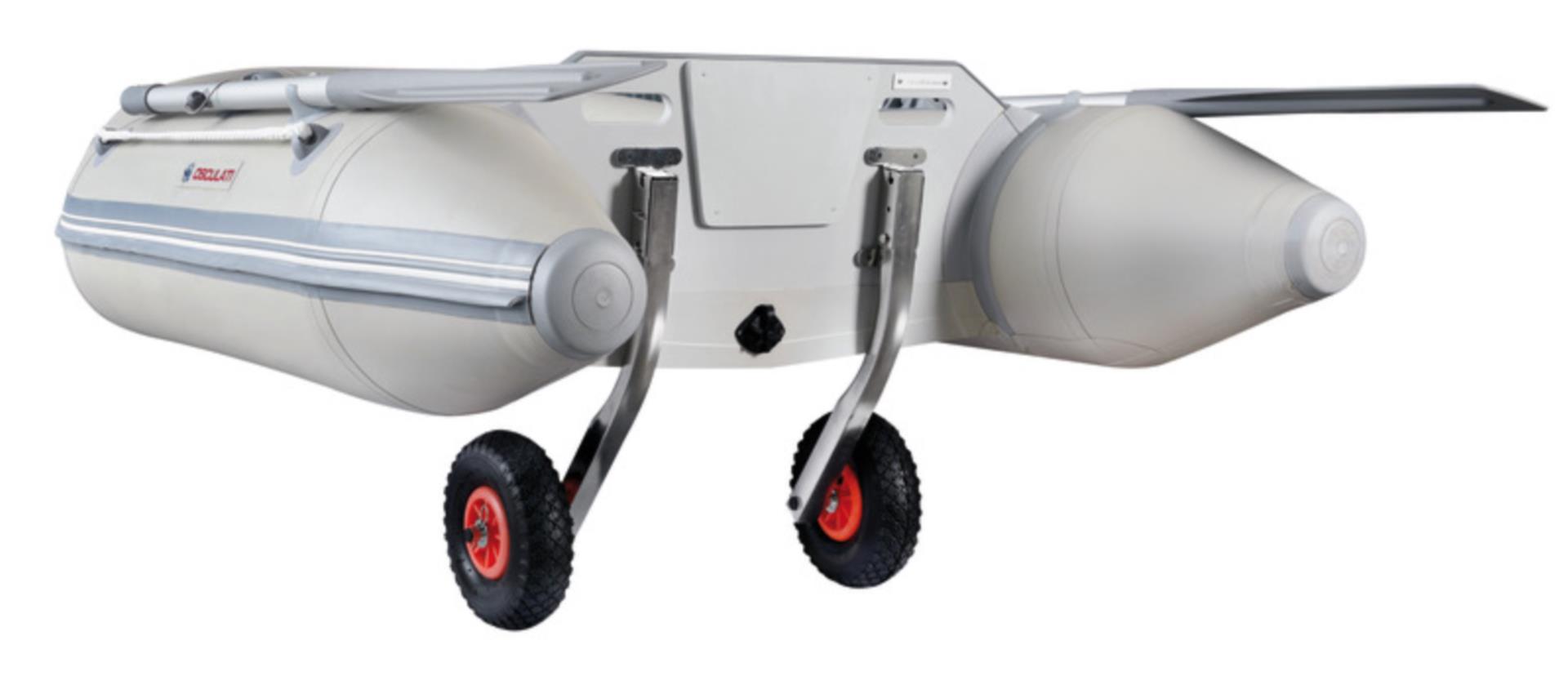 Osculati Heckräder klappbar ausziehbar, 180 kg