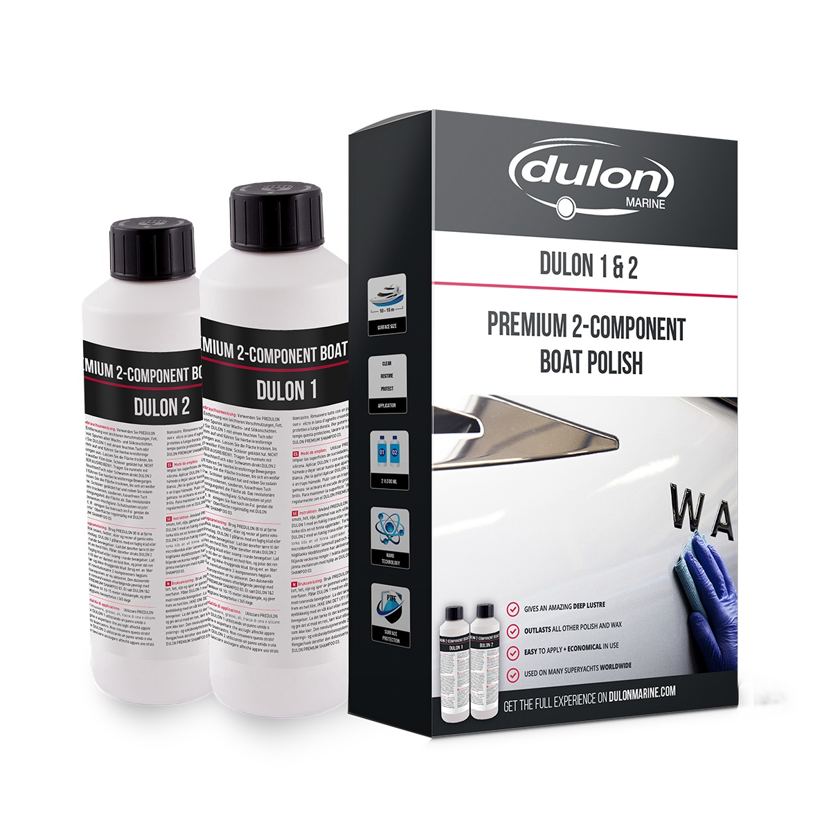 Dulon Marine Dulon Politur Set I + II, 2 x 500 ml Dulon Marine Dulon Politur Set I + II, 2 x 500 ml