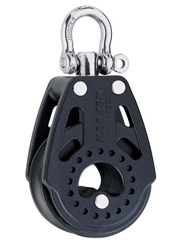 Harken Block 2636 1-scheibig mit Schäkel/ Wirbel