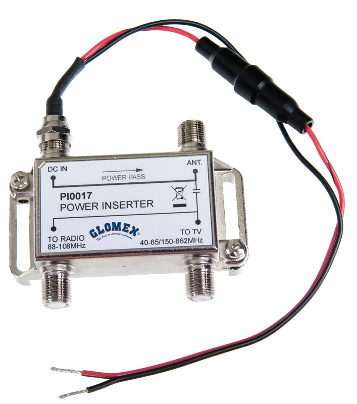 GLOMEX VT300 AVIOR, TV- und Radioantenne (100 mmØ, Höhe 250 mm)