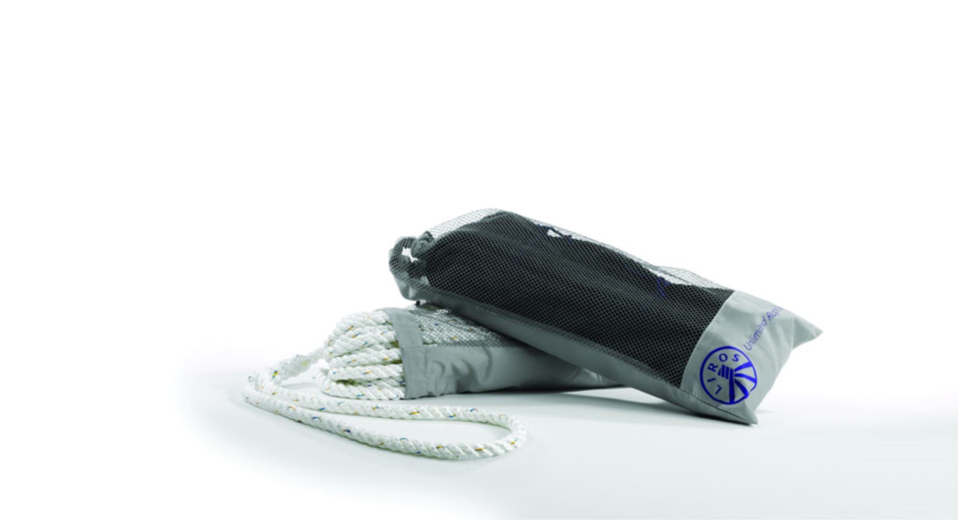 Liros Festmacher schwarz 10 mmØ x 10 Meter, Auge 40 cm (BL 2000 kg)