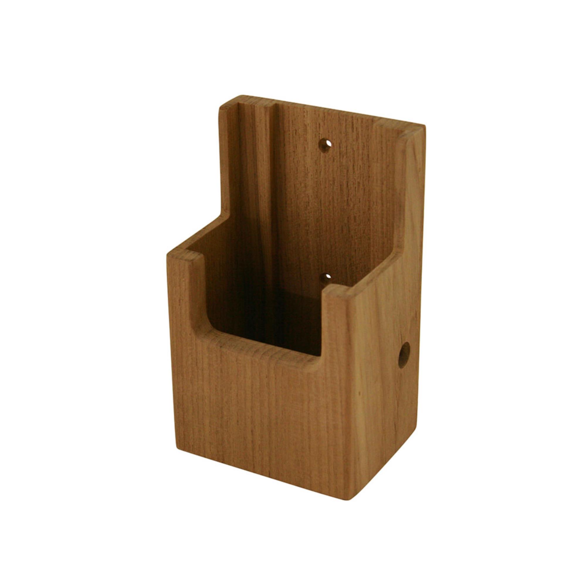 ARC Marine Teak UKW Halterung, 8,2 x 6,3 x 13,5 cm