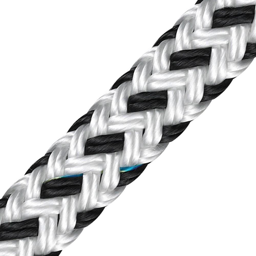 Liros Festmacher Porto weiß / schwarz, 18 mmØ Liros Festmacher Porto weiß / schwarz, 18 mmØ