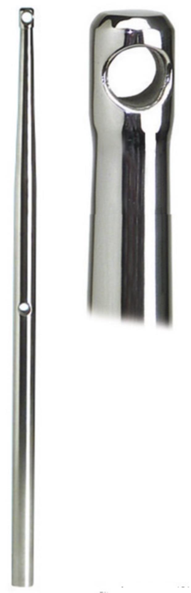 Osculati Relingsstütze 710 mm mit schmalen Kopf