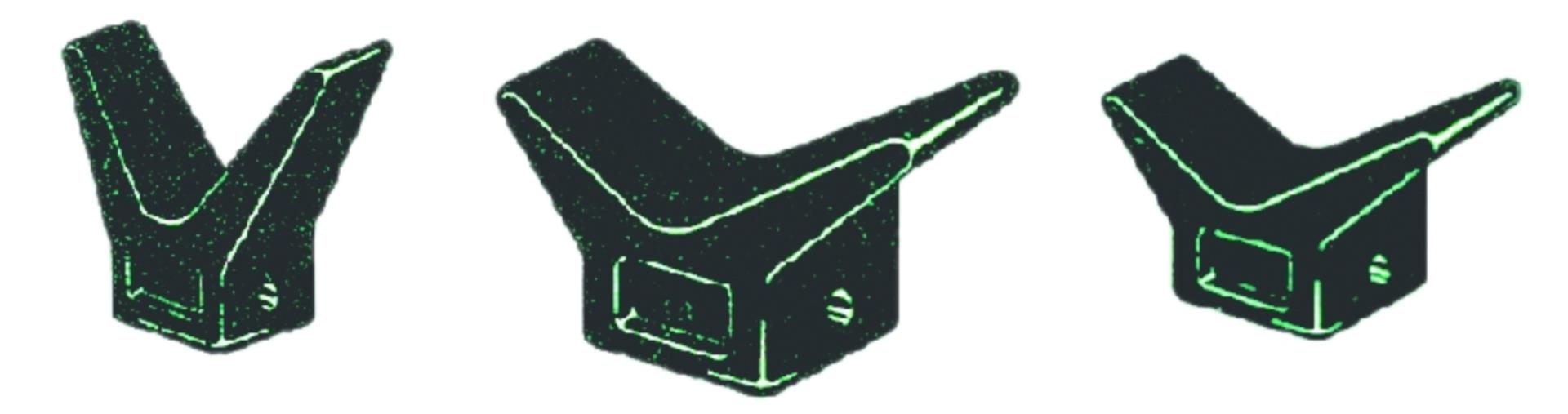 Lindemann Bow Guard Gummi 50 x 50 mm