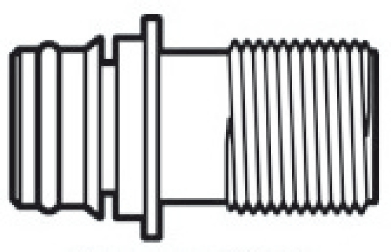 Osculati Europump Schnellschnappanschluss gerade 1/2"Ø mit Gewinde