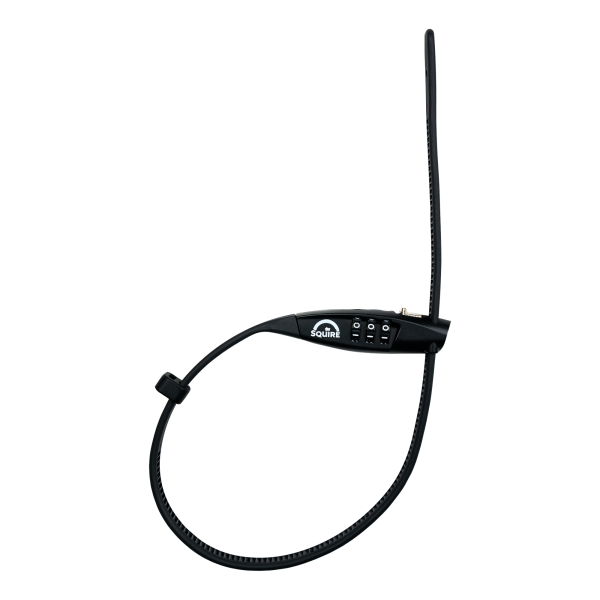 Squire Straplok Combi 10 schwarz, Multifunkions Zahlenschloss