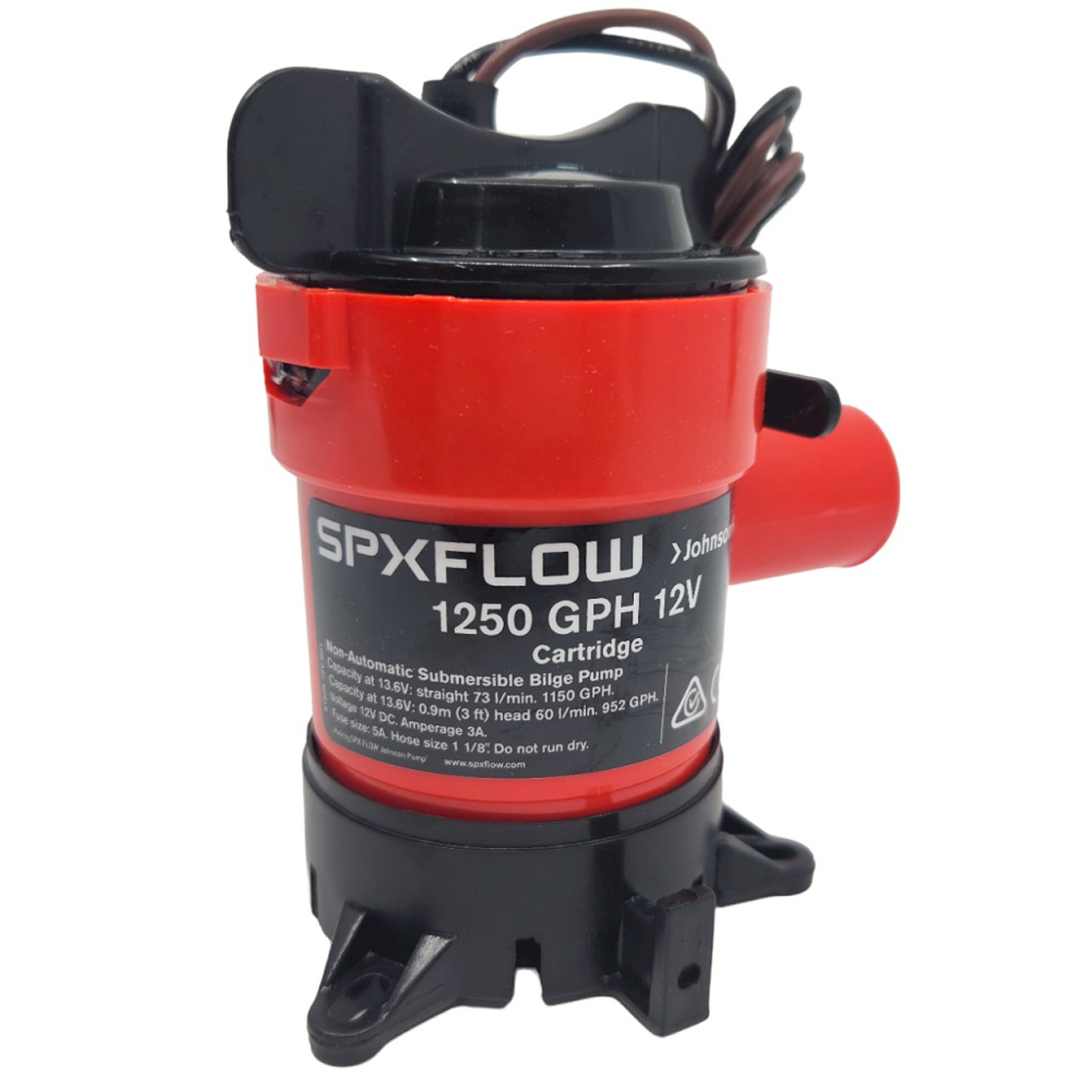 Johnson Patronen Bilgenpumpe, Serie L 1250 GPH