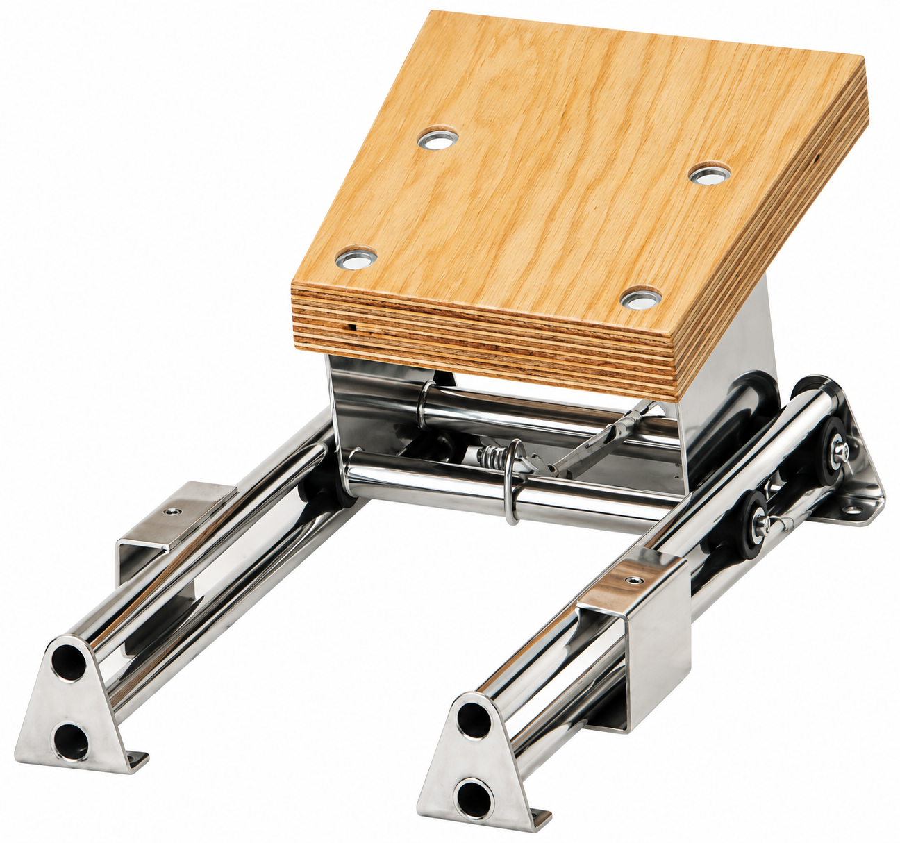 Allpa Motorhalterung Edelstahl mit Schlitten bis 50 kg