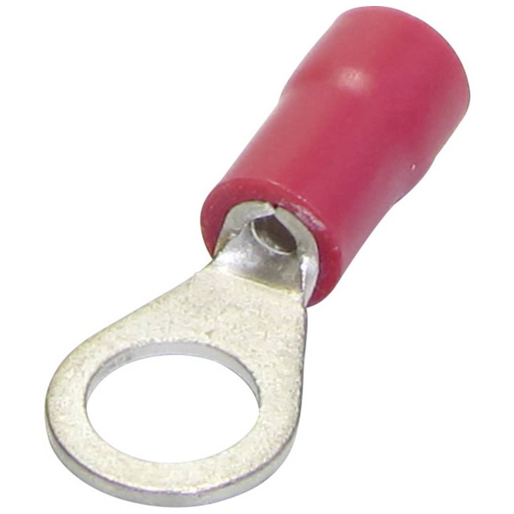 Talamex Kabelauge 10 mmØ für 0,5 - 1,5 mm², Rot (6 Stück)