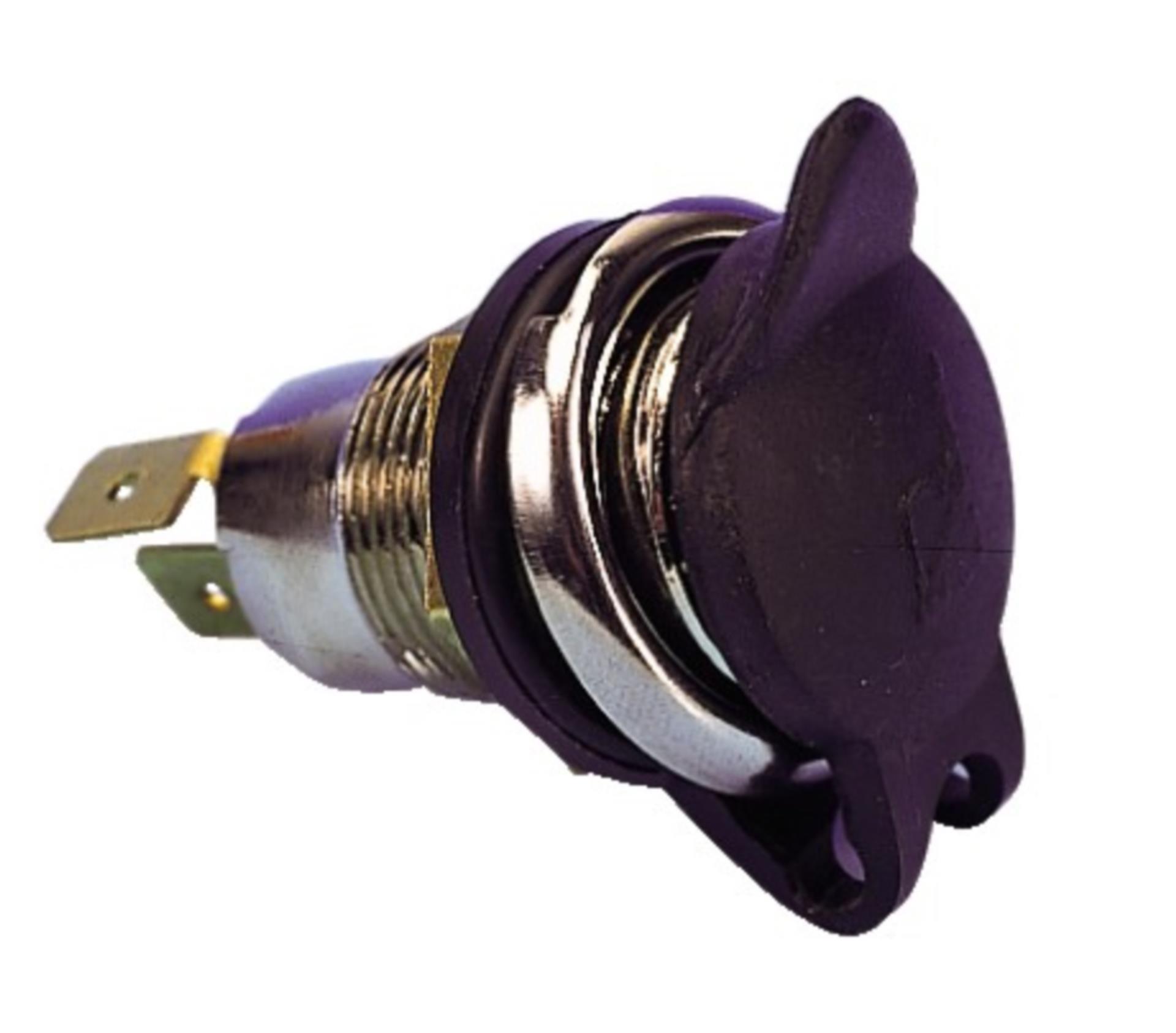 Talamex Steckdose mit Kappe und Kabelstiften