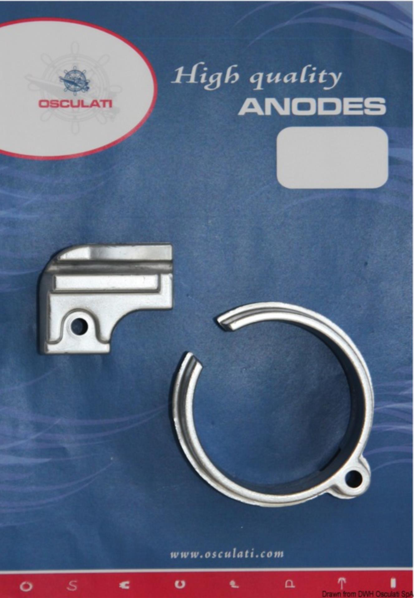 Osculati Anoden Set für Fuß XDP/B