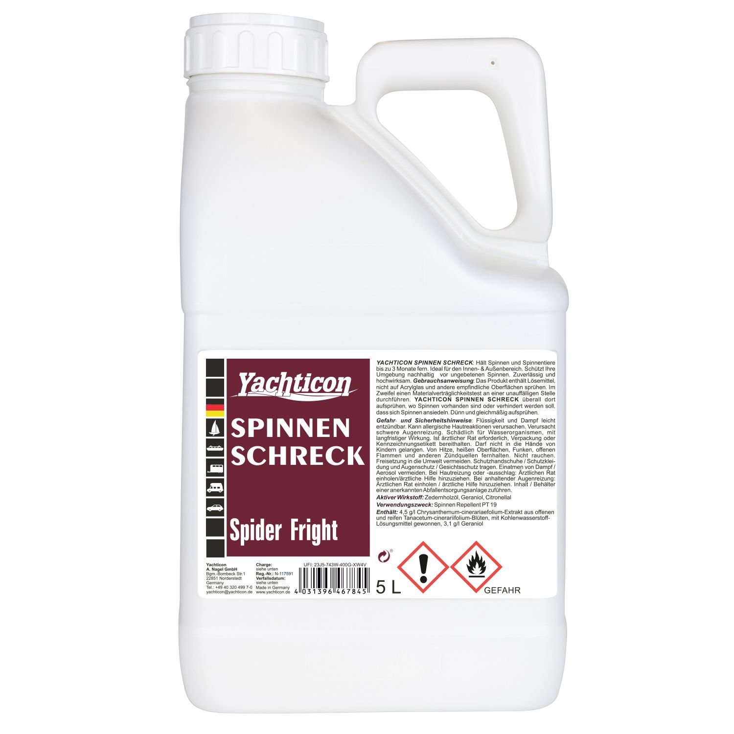 Yachticon Spinnenschreck, 5000 ml