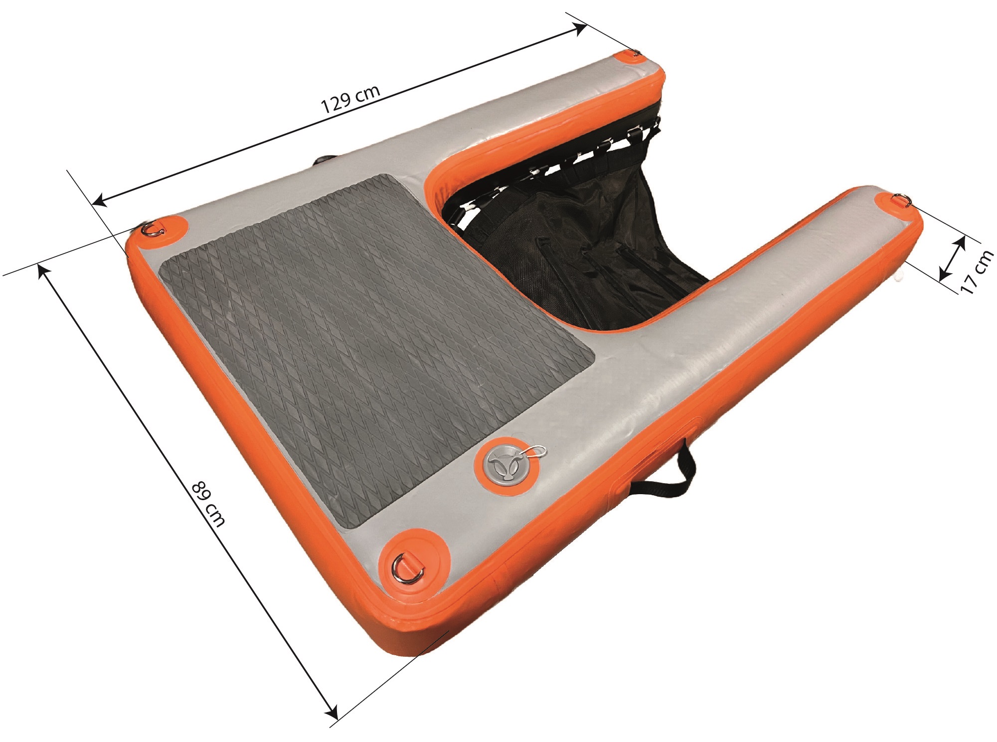 Reimo Dog Ramp XL, Hundesteg max. Zuladung 54 kg (129 x 89 x 17 cm)