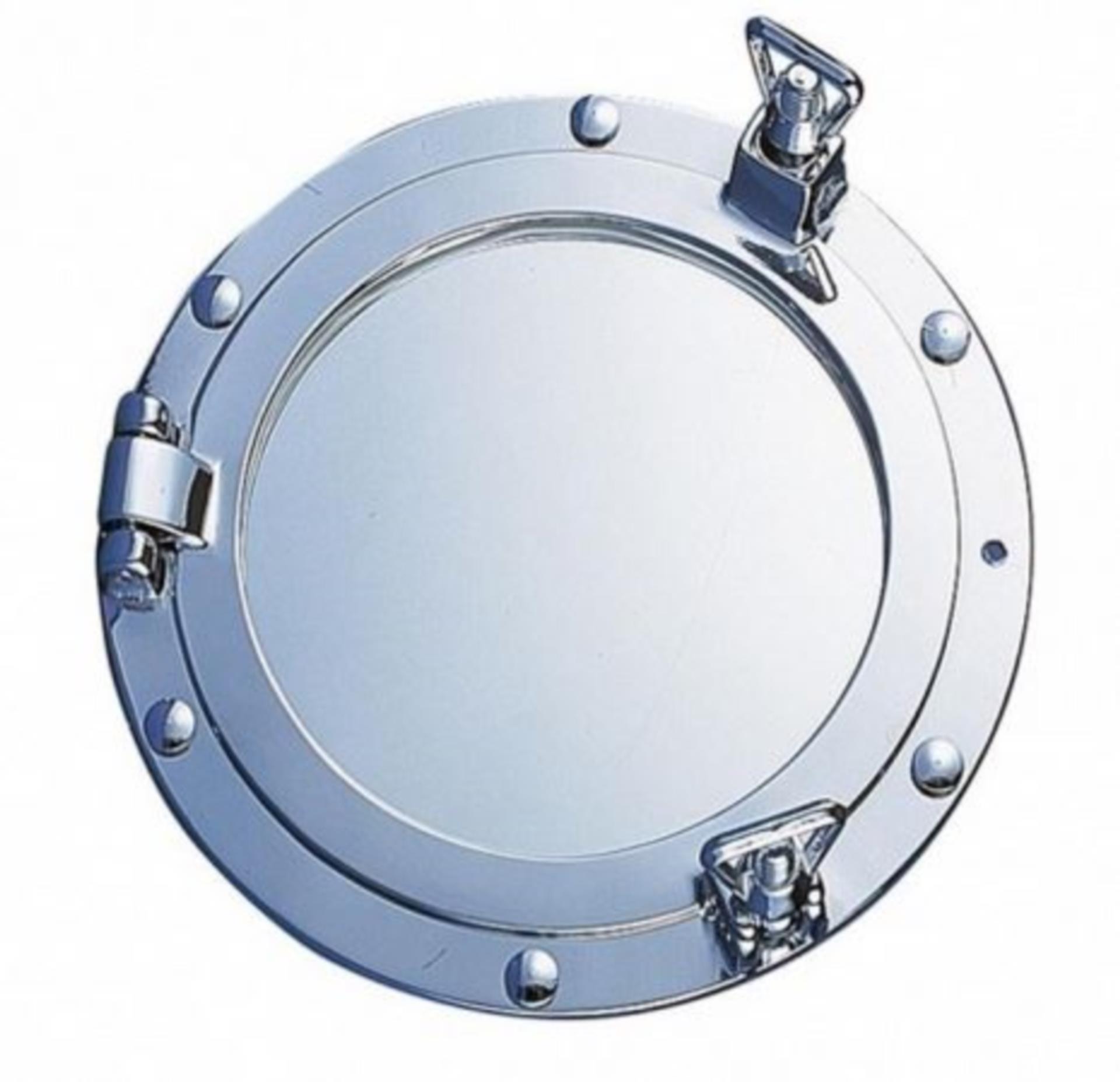 ARC Marine Bullaugenspiegel Chrom, 350 mm