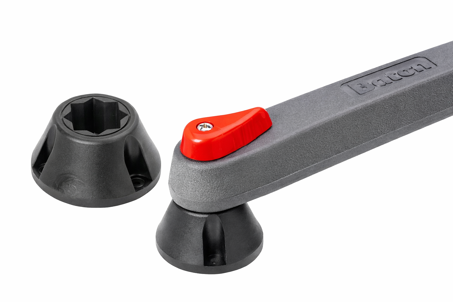 Osculati Winchkurbelhalter 52 mmØ, schwarz