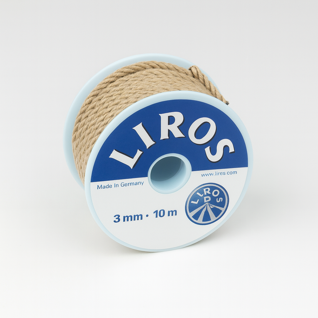 Liros Historic 3 mmØ x 10 Meter Spule