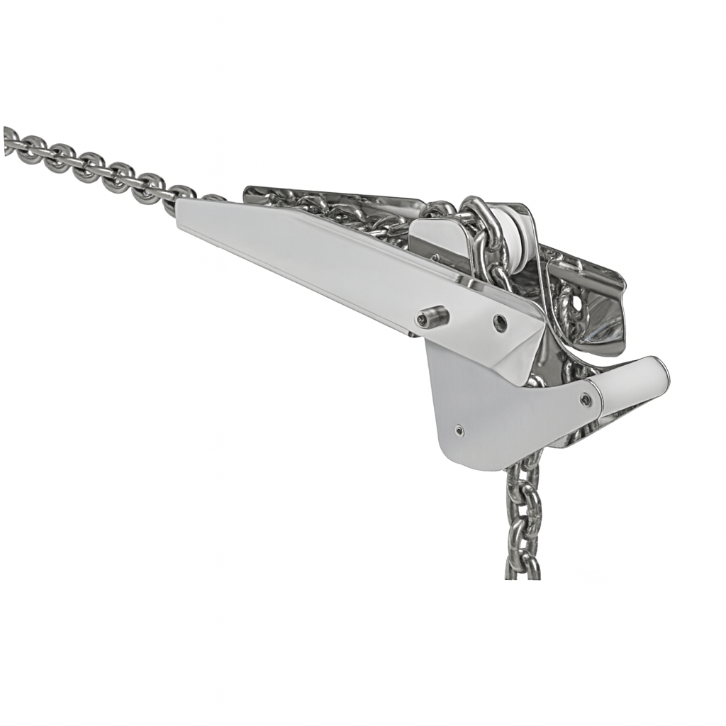 Osculati Leichte Bugrolle Compact mit Wippe für 15 kg (400 x 80 x 80 mm)