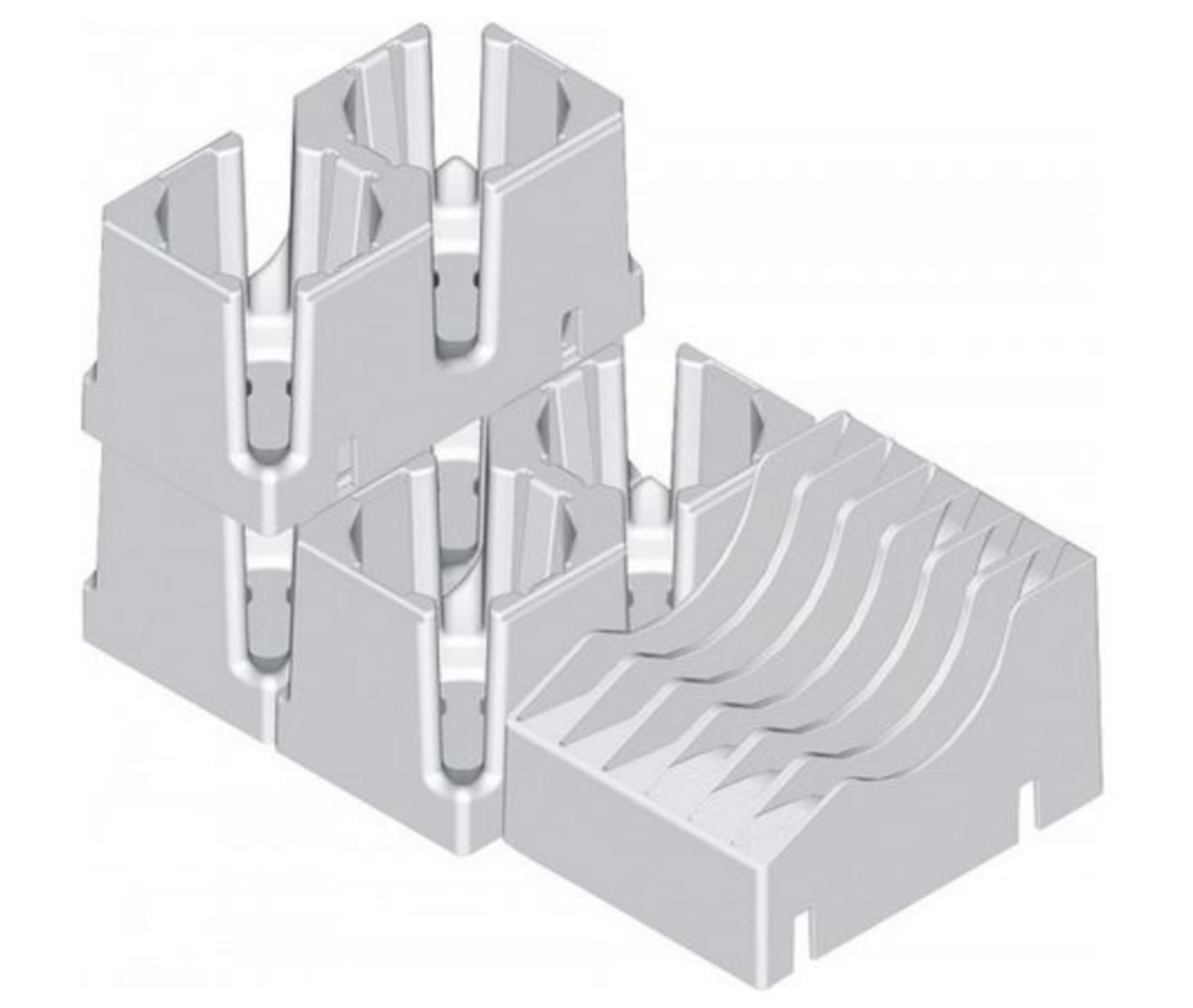 Movera Tellerhalter steckbar 140 - 200 mmØ, hoch 110 mm