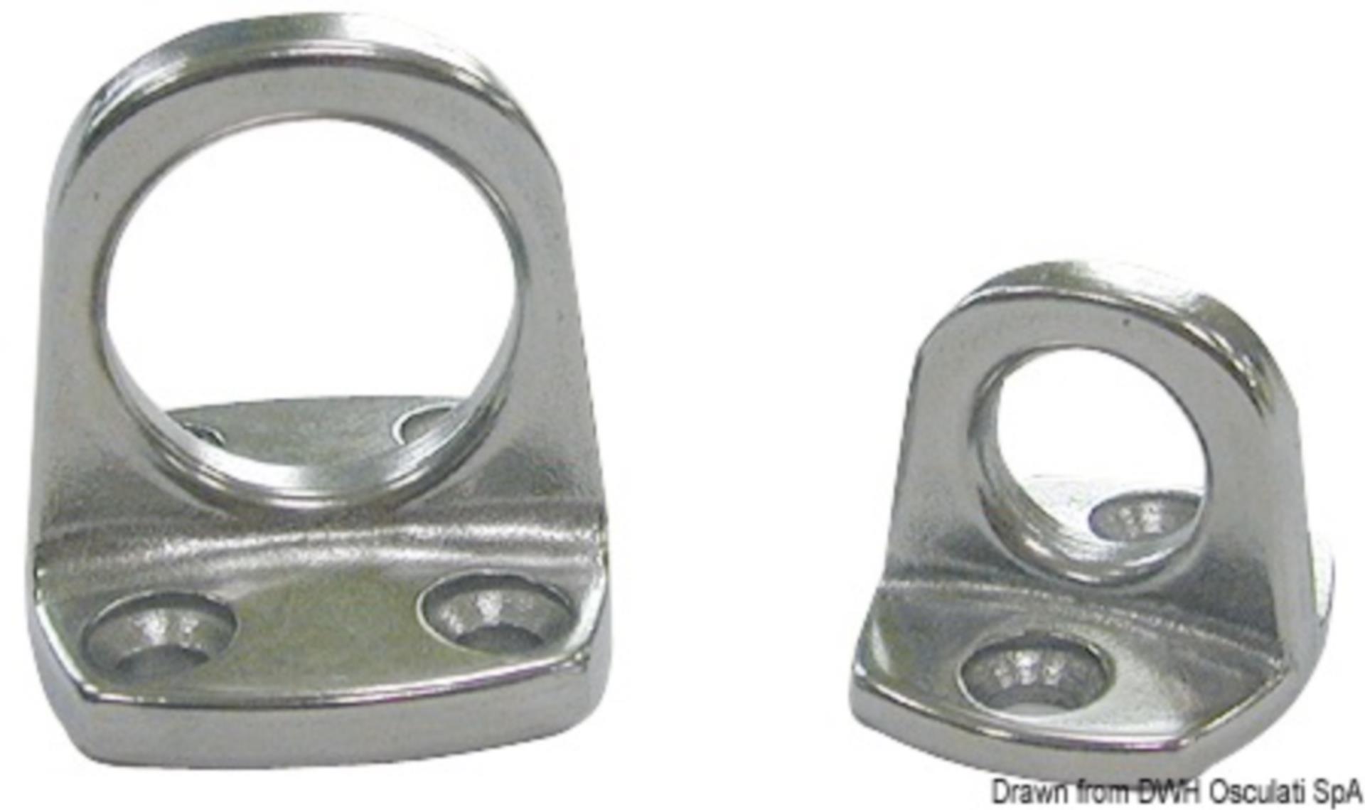Augbügel 22 mmØ, Basis 46 x 38, Höhe 38 mm