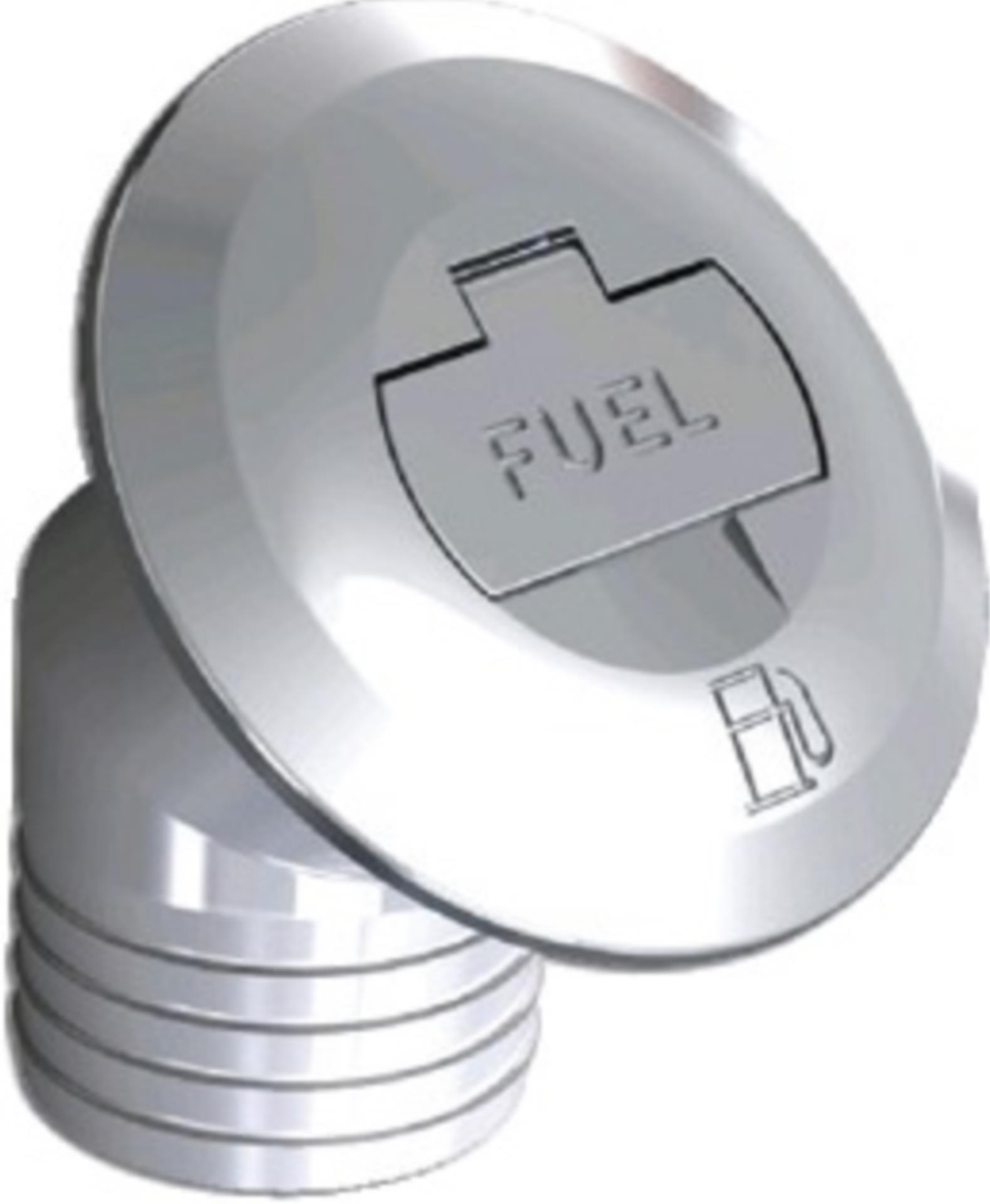 Osculati Einfüllstutzen mit Schloss 30° Fuel, 38 mmØ