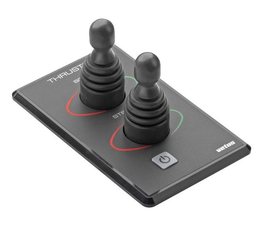 Vetus BPJDE2- Bugschraubenpanel mit 2x Joystick + Zeitverzögerung Vetus BPJDE2- Bugschraubenpanel mit 2x Joystick + Zeitverzögerung