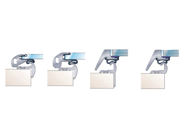 Lewmar Low Profile Luke SZ 00, 281 x 281 mm Lewmar Low Profile Luke SZ 00, 281 x 281 mm