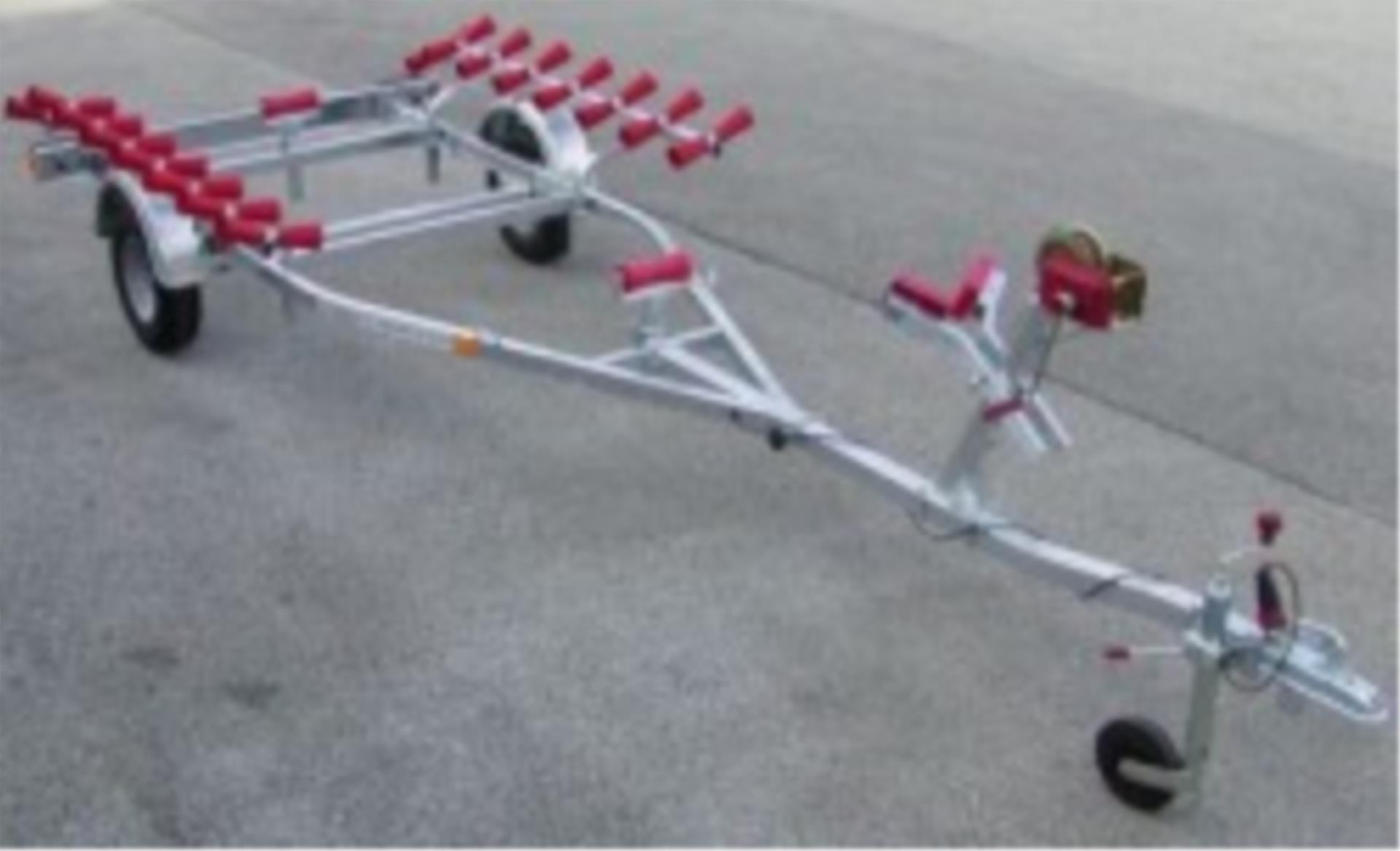 Harbeck Trailer Schlauchbootauflage, Länge 2300 mm