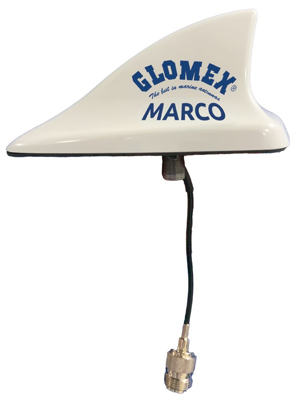 GLOMEX Mako UKW Antenne, weiss