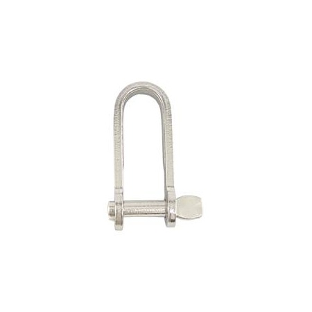 Lindemann Flachschäkel mit Schnellverschluss, 6 x 40 mm