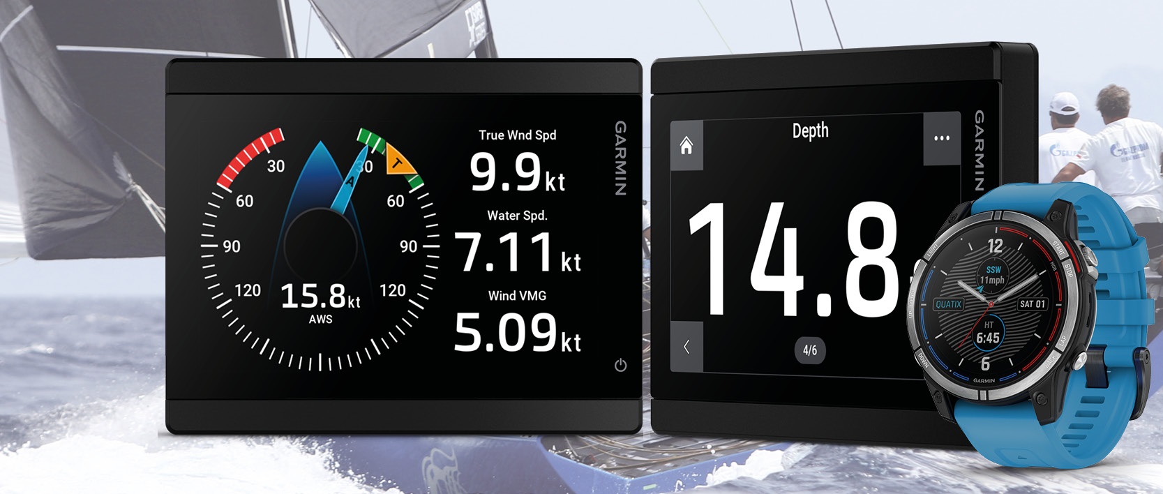 Garmin GMI 40 (Set 2 xAnzeigen + 1 Quatrix 7)