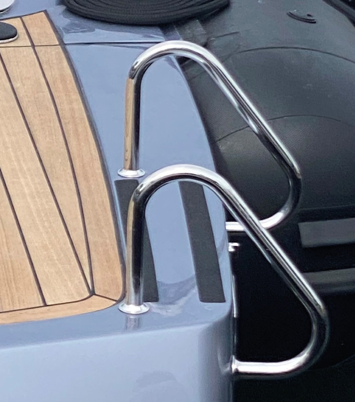 Douglas Marine Aufstiegsgriffe Oval 403 x 263 mm, Edelstahl (Stück)