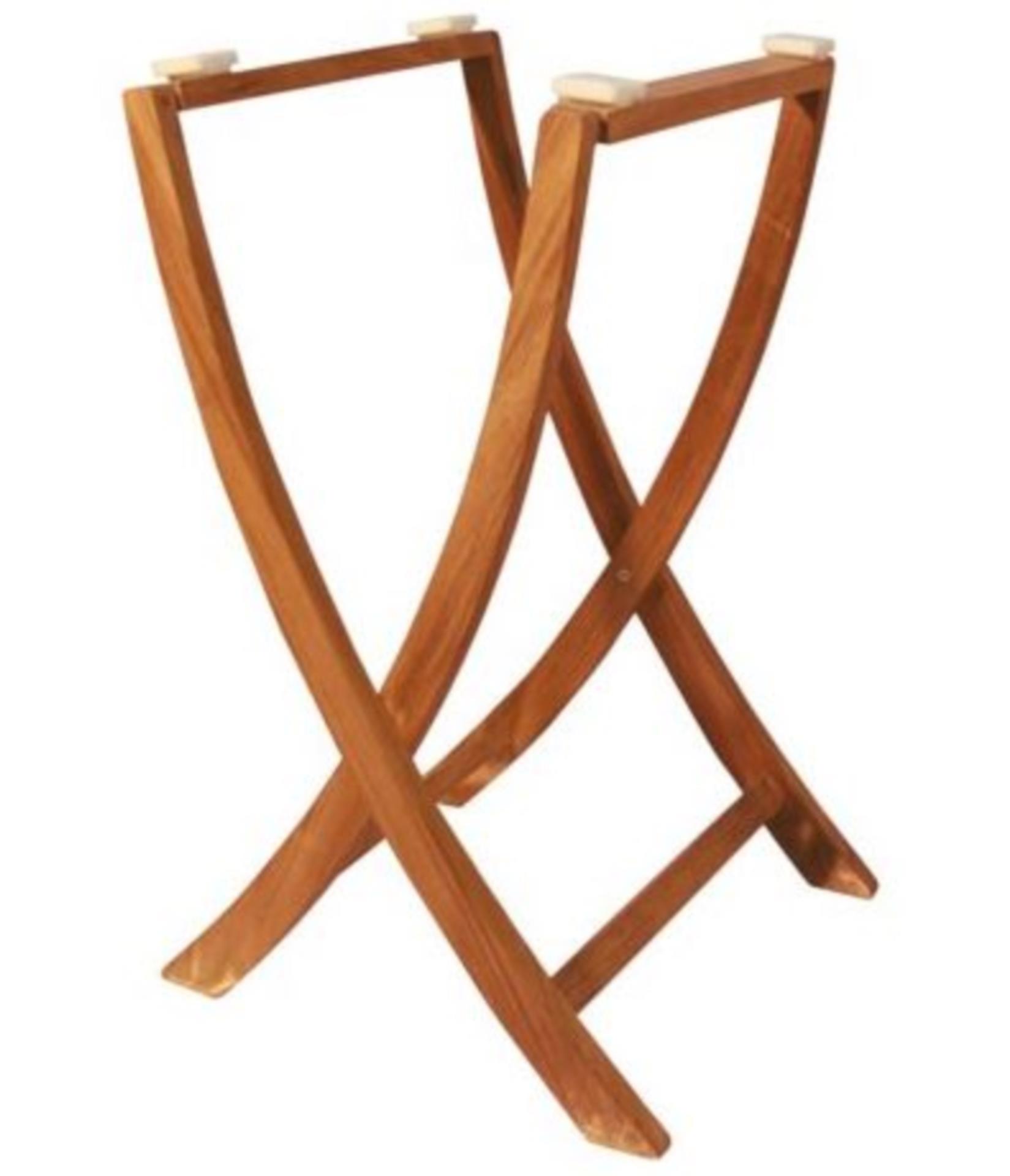 Talamex Teak Tischuntergestell faltbar, 79 x 42 cm