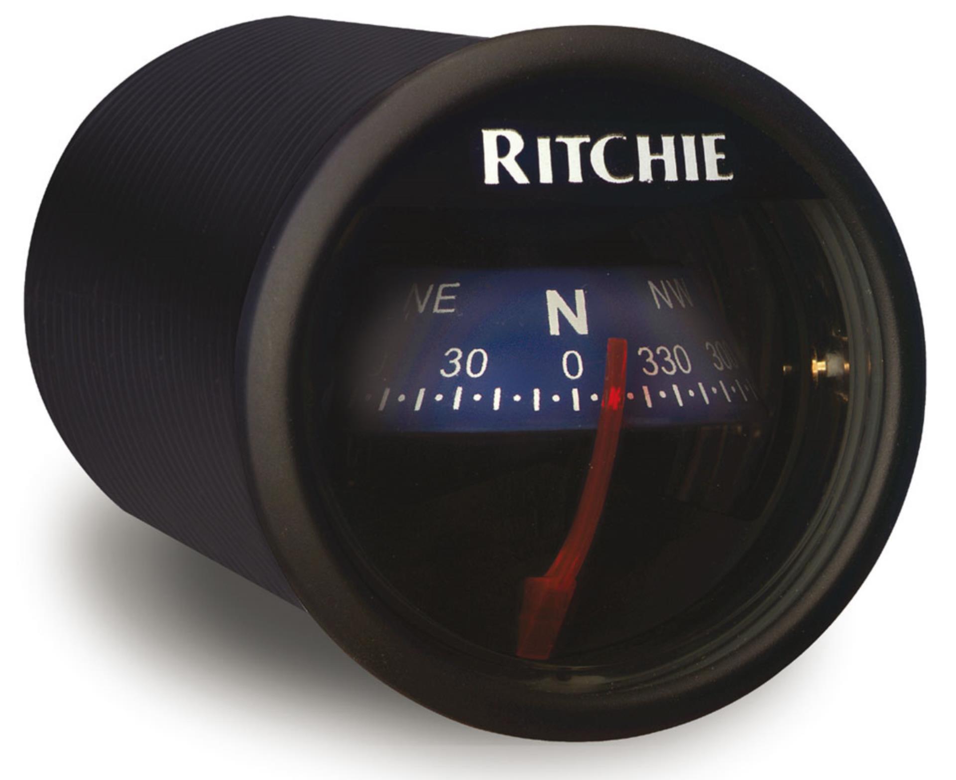 Ritchie Sport X-21BU, schwarzes Gehäuse, blaue Rose